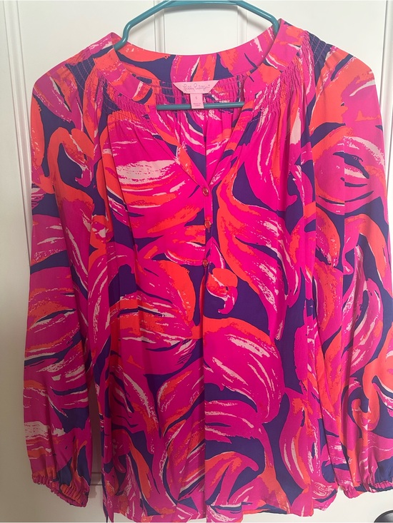 Lilly Pulitzer Tops - Lilly Pulitzer Elsa Blouse